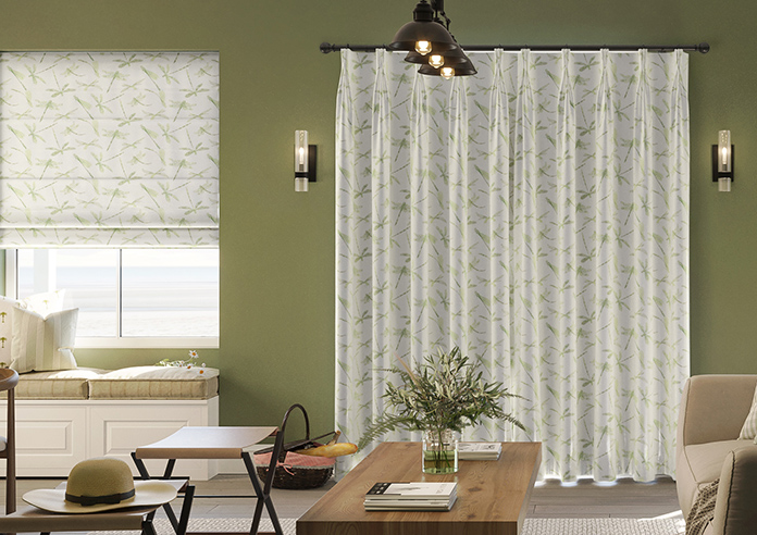 Dragonflies, Green - Made to Measure Curtains - Image 7